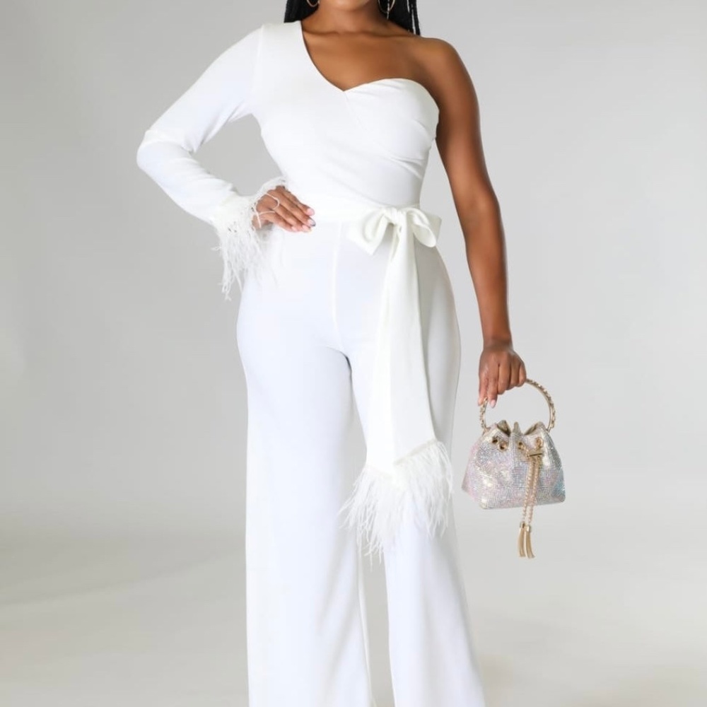 White jumpsuit